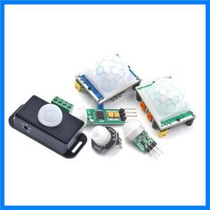 HC-SR501 AM312 SR602 HW-MS03 Arduino 용 IR 초전기 적외선 미니 모듈 모션 센서 감지기 조정