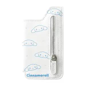 접착식 미니 지갑-시나모롤카드 캐릭터 식지갑 핸드폰 휴대폰 자석 휴대용
