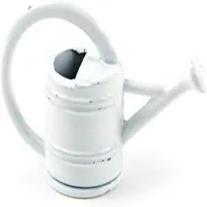 미니어처 워터링 캔 화이트 1 1Pc