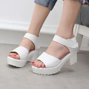 255까지 여름샌들 통굽샌들 데일리 스트랩샌들 CLO8+1eYa