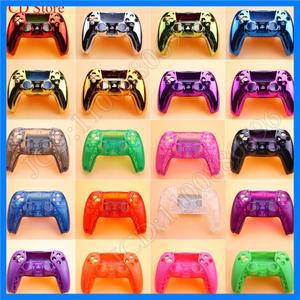 PS5 컨트롤러 교체 부품 조이스틱에 적합한 고품질 DIY 전기 도금 전체 쉘 플라스틱