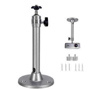 반쿄와 호환되는 런하이크 경량 프로젝터 마운트, 천장형 벽걸이 스탠드, 높이 6.88인치(175mm), 각도 조절 가능, 360 회전 블랙, 1PCS