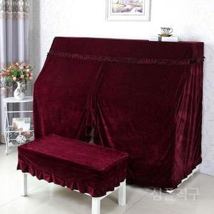 벨벳피아노커버 덮개 레이스 사이즈 북유럽 교회 벨벳 방진 햇빛 커버 럭셔리 패션