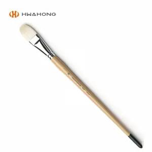 화홍 유화 아크릴붓 804F 낱자루 30호평 유그림 미세 미술 유평 재료