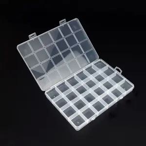 24칸 비즈보관함 비즈 케이스 소품 악세사리 보관통 비즈통 비즈보관함