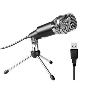 FIFINE USB 마이크, 스카이프용 플러그 앤 플레이 홈 스튜디오 콘덴서 유튜브용 녹음, 구글 음성 검색, 게임, Windows 및 Mac-K668용