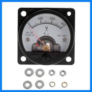 전화 유지 보수 F0T4용 SO-45 0-300V 아날로그 다이얼 패널 미터 전압계 게이지