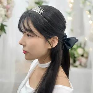 웨딩 티아라 왕관머리띠 A 공주머리띠 티아라왕관 웨딩헤어밴드