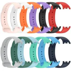 Xiaomi Mi band 8-9 NFC 교체 용 스포츠 시계 밴드 miband9/8 실리콘 팔찌 방수 스트랩 스마트 mi 9
