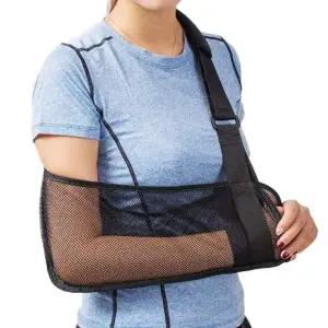 깁스 팔걸이 어깨보조기 팔깁스 지지대 메쉬 암슬링