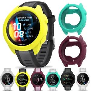 Garmin Forerunner 165 Smartwatch 소프트 실리콘 스크린 보호기 케이스 커버 액세서리 용 시계 보호 쉘