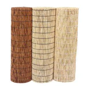 갈대발 가리개 커튼 베란다 파티션 인테리어 화단보호