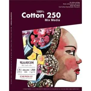 세르지오 코튼 320g 스케치북 20x25cm사이즈