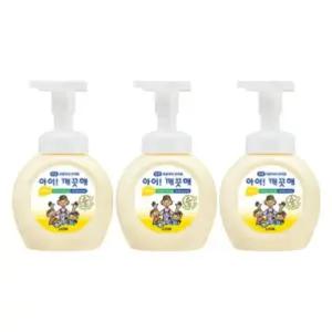 아이깨끗해 순 거품형 핸드솝 250ml 용기 3개입