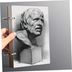 [셀러에이드]스케치북 아트프리32절드로잉북75매x2set크로키북