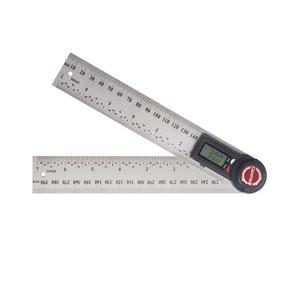 젬레드 디지털 앵글 파인더, 2 in 1 게이지, 스테인리스 스틸 7인치 200mm 목공용 각도기 / 시공 주택 개선(배터리 포함)