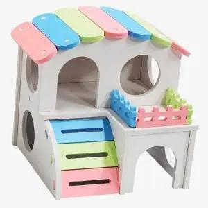 햄스터 집꾸미기 2층집 은신처 햄스터용품 햄스터집