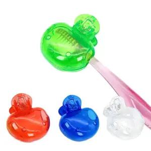 휴대용 칫솔모 커버 칫솔 위생 헤드 캡 집게형 4P 칫솔헤드캡