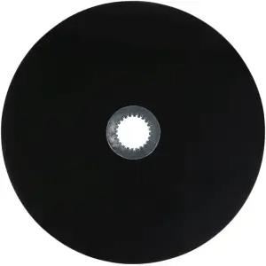 마이티 제품 24인치 다섯 번째 휠 디스크 루브 플레이트(스틸 리텐션 클립 포함) - 두께 5mm HDPE 트레일러