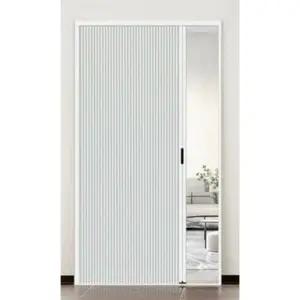 주름 폴딩문 도어 자바라문 홀딩도어 접이식 슬라이드문