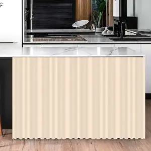 키밍 단색 찍찍이 가림막 커튼 가리개 바란스100x70cm