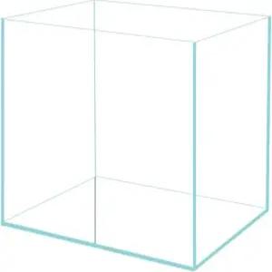 AWXZOM 소형 나노 톨 림리스 탱크 유리 어항 베타 탱크(0.7갤런 5.9x4.3x5.1인치/15x11x13cm)