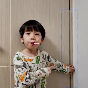 반투명 방문 손끼임방지 커버 안쪽용