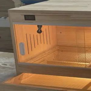 육지거북이 사육장 집 달팽이 쉼터 온실 원목 하우스