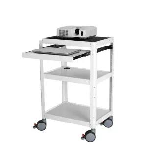 빔프로젝터 거치대 스탠드 이동식 가정용 받침대 설치 모니터 미니빔 카트