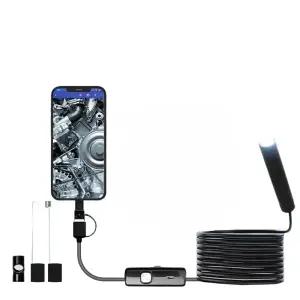 스마트폰 내시경 카메라 강선 틈새 배관 방수 휴대폰 하수구