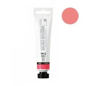 [에이치플러스몰]신한 전문가용 포스터칼라 튜브형 40ml No.6 코랄 포스터물감 (1개입)