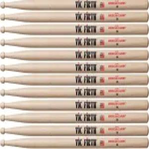 빅 퍼스 아메리칸 클래식 5A 드럼스틱 - 6켤레 팩