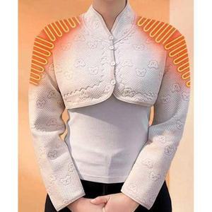 어깨 찜질기 조끼형 마사지기 무선 경추 온찜질기 온열기 충전 스마트 보호대 기구