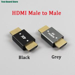 HDMI 남성-남성 어댑터 4K60hz 프로젝터 모니터 TV 노트북 인터페이스용 고화질