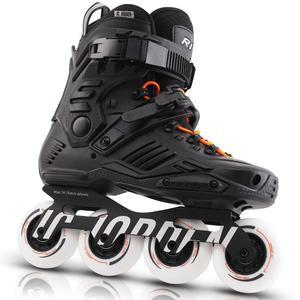 JC JORDEN 여성용 인라인 스케이트, 내구성이 뛰어난 외피가 있는 피트니스 스피드 레이싱 성인 남성 여성용, 프로 아웃도어 롤러 스케이트 블레이드 남녀 공용