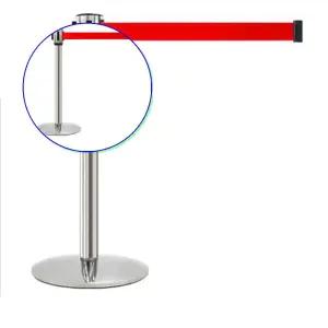 쌍문상회 벨트차단봉 바리케이트 펜스 통제선 대기줄 헤어 4M 안전봉 가이드라인