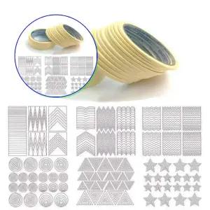 쌍문상회 네일아트 팁가이드 마스킹테이프 모음 23종