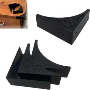 4개 코너 프로텍터 금속 상자 가장자리 안전 가드 캐비닛 가구 범퍼