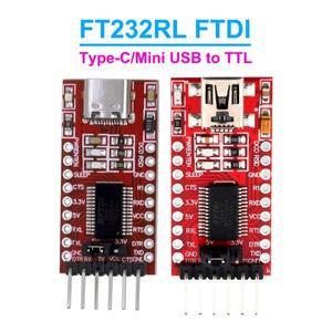 FT232RL FTDI Type-C-TTL 직렬 변환기 어댑터 모듈 Arduino 용 TTL 보드에 3.3V 5.5V 브레이크 아웃 미니