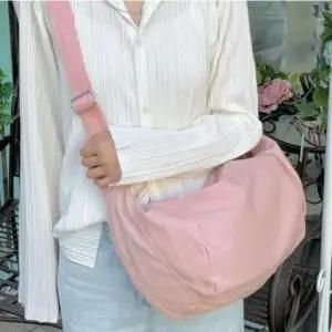 여성용 반달 크로스백 1P 귀여운 데일리 숄더백 외출용 가방