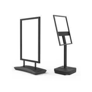 야외입간판 옥외 판 프레임 플로어 검정 철재배너 옥외입간판 스탠드 철제 문의