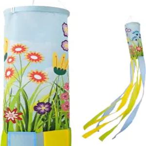 마드로나 브랜드 야생화 윈독 내구성 있는 야외 걸이 장식 마당 정원 파티오 등 60인치