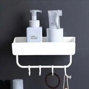접착식 욕실 선반 무타공 화장실 선반 욕실수납선반 정리대 걸이 수납