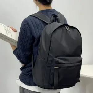[패션] 남녀 공용 일상용 백팩 1P 지퍼 경량 배낭 가방