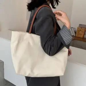 [패션] 신상 데일리 여성 캔버스 숄더백 인기 화이트 가방