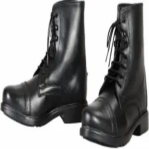 터프라이더 여성용 스타터 레이스업 패독 부츠 내구성이 뛰어나고 청소하기 쉬운 방수 승마화