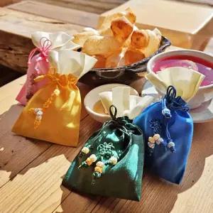 오색찬란 복주머니 간식 구디백