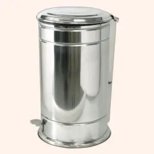 ( )좋은 업소용 대형 스텐페달 휴지통 50리터