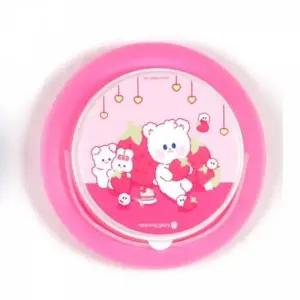 ( )자바라물통 미술물통 접이식 수채화 휴대용 모닝 초등 미술용 물통 핑크