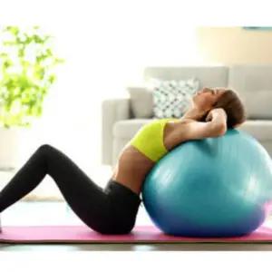 바디아트 요가 안티버스트 짐볼 필라테스 홈트레이닝 55cm